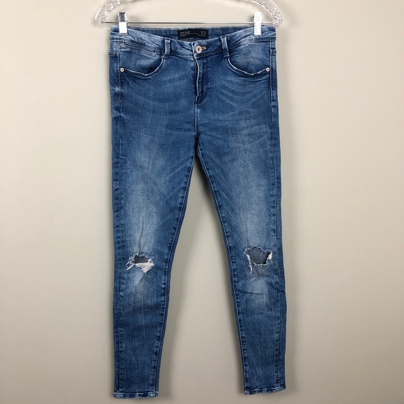 Zara Denim - Zara | Trafaluc Destroyed Skinny Denim